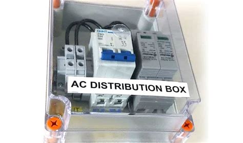 Sun sparkle ACDB - Distribution Box - AC - Single phase-3kW | USA ...
