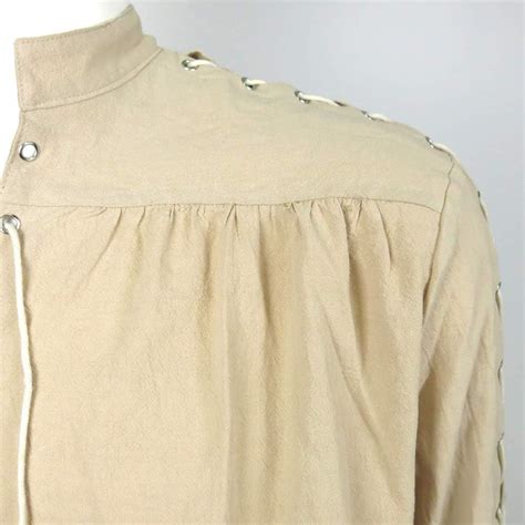 Buy Men's Loose Linen Medieval Gothic Renaissance Shirt Long Sleeve ...