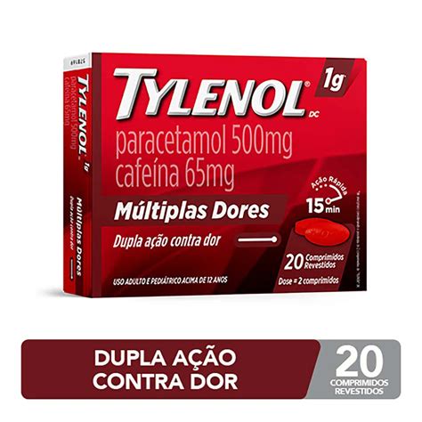 Bula TYLENOL DC: para que serve e como tomar | Droga Raia