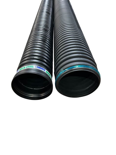 12"X20' CORRUGATED HDPE AASHTO DUAL WALL CULVERT PIPE - The Waterworks ...