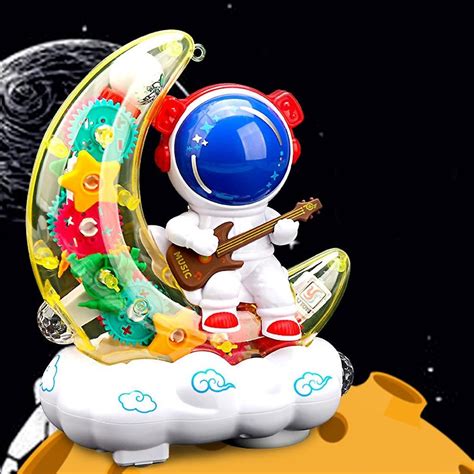 Buy Quasar Electric Transparent Gear Moon Astronut Spaceman Toy for ...