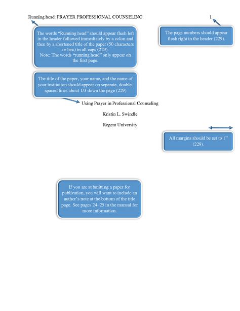 Image result for APA 6 Paper Format