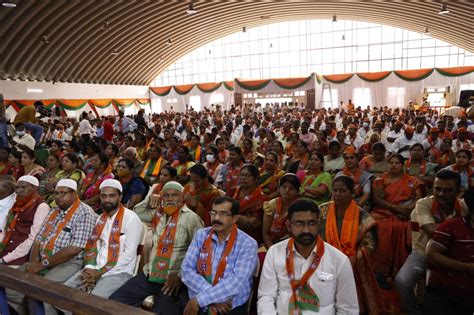 Hon'ble BJP National President Shri J.P. Nadda while addressing Shakti ...