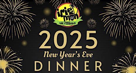 Irie Mon New Year’s Eve Dinner Celebration, Irie Mon Cafe and Cocktails ...