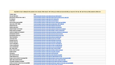 Code Rush- Problem Challenge - Important- Do try to attempt all the ...