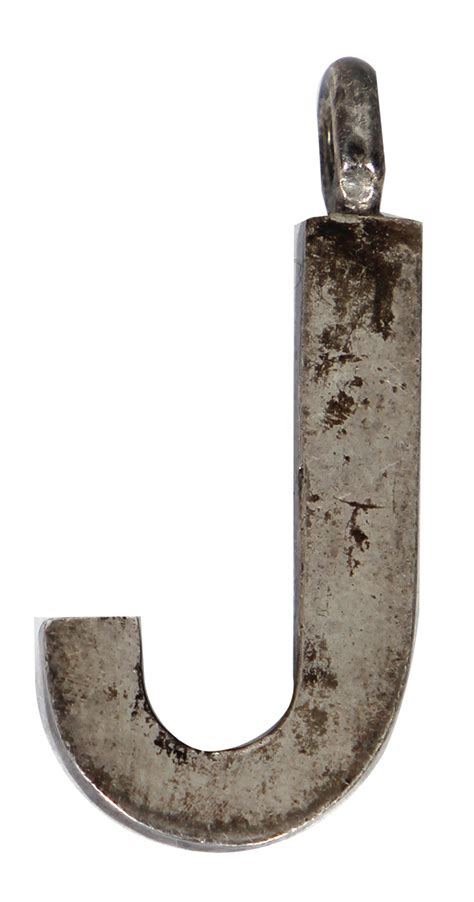 Lot Detail - Janis Joplin Owned Sterling Silver “J” Charm