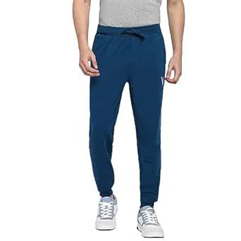 Van Heusen, Athleisure Men's Regular Mid Rise Track Pants (50054_Deep ...