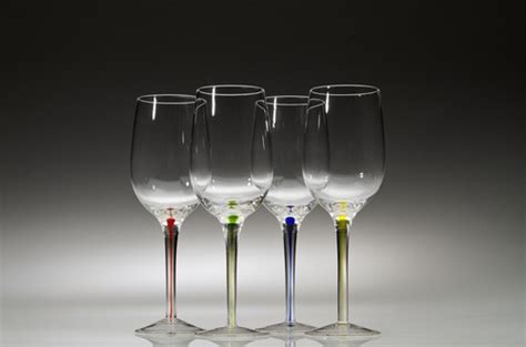 Buy Wine Glasses with Multi-Colored Stems Online at Lowest Price in ...