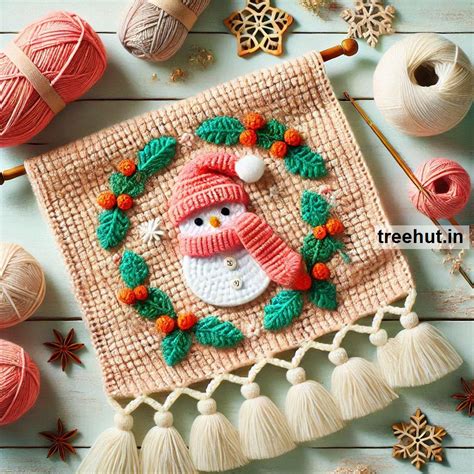 Christmas Crochet Stole Ideas