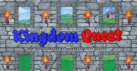 City Kids Summer Blast 2025: Kingdom Quest, 5061 US Highway 431 ...