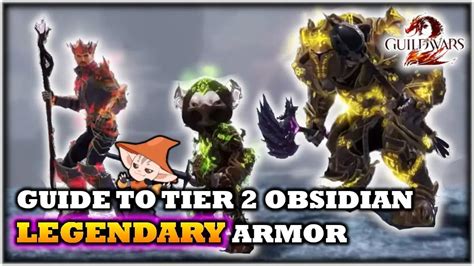 How to Make Suffused Obsidian Armor (tier 2) in Guild Wars 2 (Legendary ...