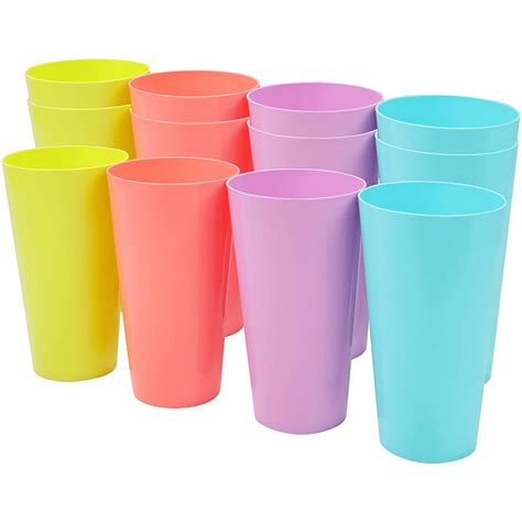 Artrylin 12 Pcs Rainbow Plastic Cups, Reusable Philippines | Ubuy
