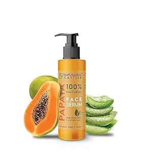 NATURALEZA CASTILE Papaya Face Serum Fights Acne | Dark Spots ...
