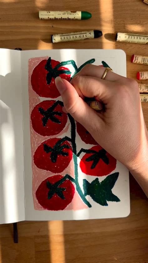 Image result for Drawing Using Oil Pastels