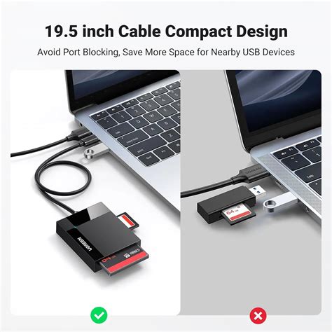 Ugreen 4 in 1 USB 3.0 All-in-One Card Reader – Ugreen India