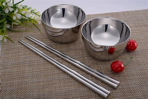 银碗筷三件套银碗家用银筷子勺子套装餐具套装礼盒送人百福摆件-淘宝网