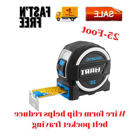 NEW 25 Foot Tape Measure with Overmold and