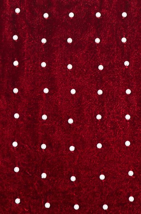 retrofete Kelly Robe Dress in Burgundy & Pearl | FWRD