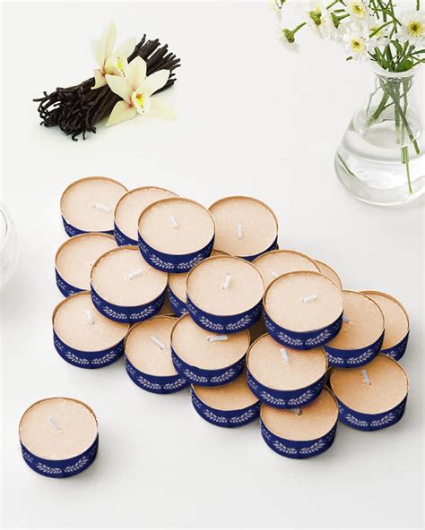 ThinkArtDecor Scented Tealight Candles, Organic Luxury Aroma Upto 4 ...