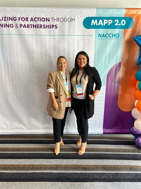 Alejandra Zavala on LinkedIn: Presenting at NACCHO with Dulce Maria Ruelas, DrPH, M.P.H., M.S ...