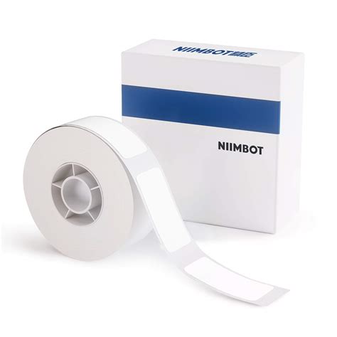 NIIMBOT 1 Roll Label Maker Tape Label Paper Labeling Tape for Handheld ...