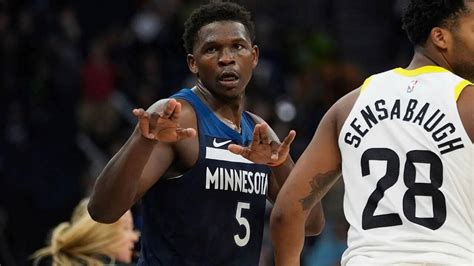 Anthony Edwards Fined $50K for Obscene Gesture, Comments Toward Fan