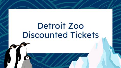 Detroit Zoo Tickets - The Library Network
