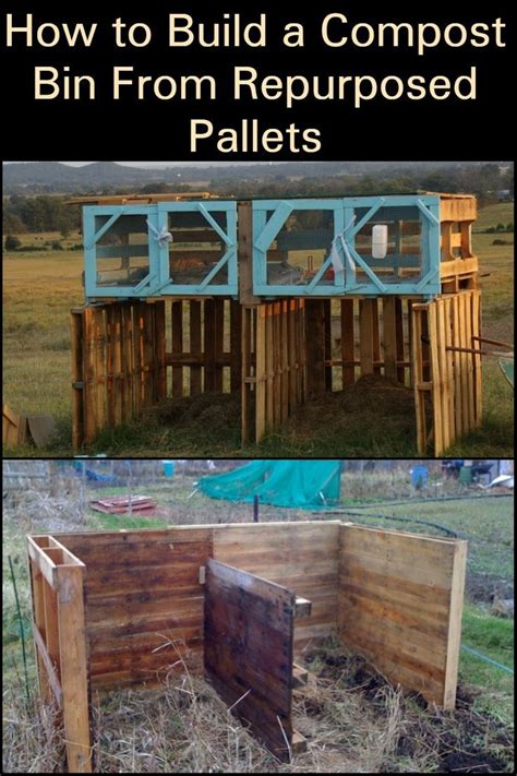 How to Build a Compost Bin Using Pallets 的图像结果