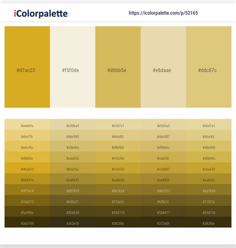 20 Beige Color Combinations | Curated collection of Color Palettes