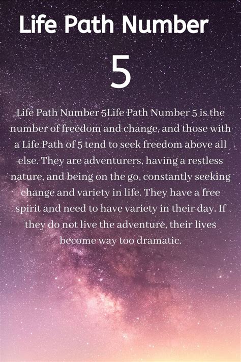 Life Path Number 5 Numerology | Numerology life path, Life path number ...