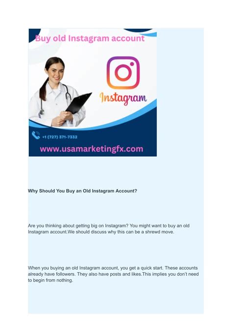 PPT - 15 Best Sites To Buy old Instagram Account 2024 PowerPoint ...