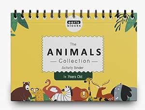 Buy Early Blocks Animals Binder | Learning Kit for Kids of Ages 1-3 ...