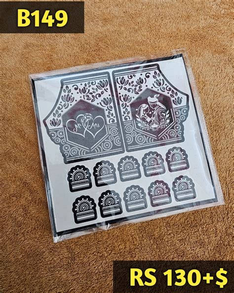 Semi Bridal B149 Mehindi Sticker (Only Sticker) – Iyak Sticker