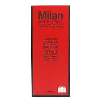 Buy Red Map Milan City Travel Guide Book Online at Low Prices in India ...