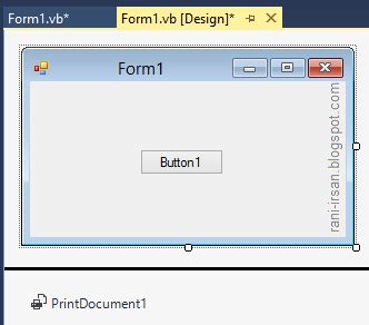 Image result for Visual Basic Printing Examples