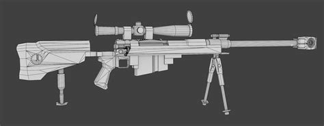 Sinon's PGM Ultima Ratio Hecate II [GameBanana] [Works In Progress]