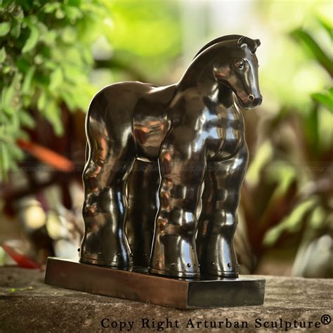 Fat Horse Sculpture - Arturban Statue