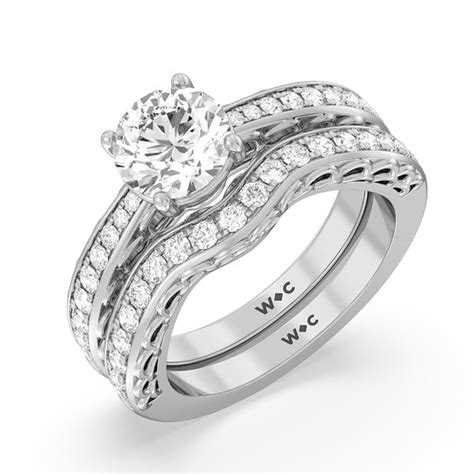 Galleria Arches Engagement Ring – WithClarity India