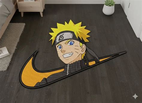 Naruto Nike Rug - Naruto-themed room decor inspiration | Cozy Bear at ...