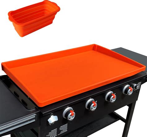 Amazon.com: Aufworld Blackstone 36 Inch Silicone Griddle Mat with ...