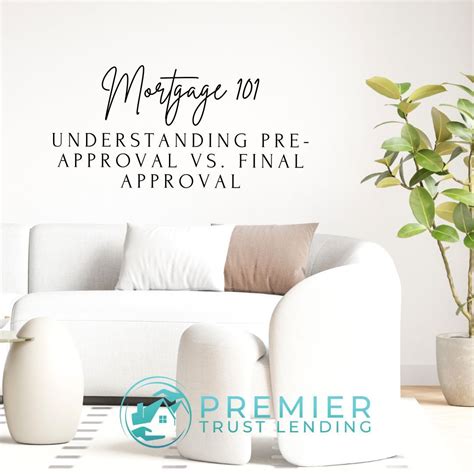 Pre-approval: the start of your mortgage process | Premier Trust ...
