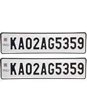 Registration Plates - Amazon.in