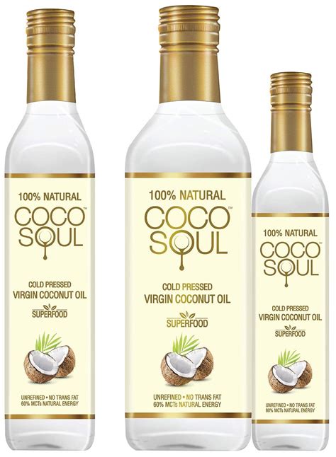 Buy Coco Soul Cold Pressed Natural Virgin Coconut Oil, 500 ml + Coco ...