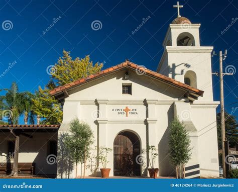 Mission Santa Cruz stock photo. Image of chapel, tourist - 46124264