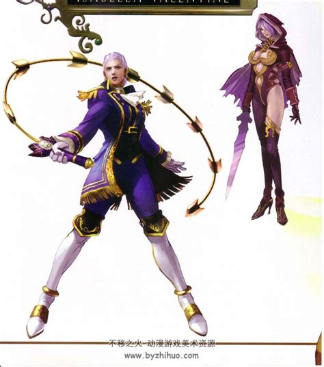 刀魂2 Soul calibur 2 官方游戏角色人物设定资料原画集 - 不移之火资源网