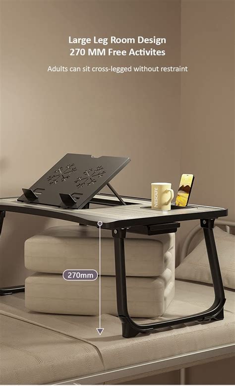 Buy Multipurpose Bed Buddy Laptop Desk with USB Port - StarAndDaisy