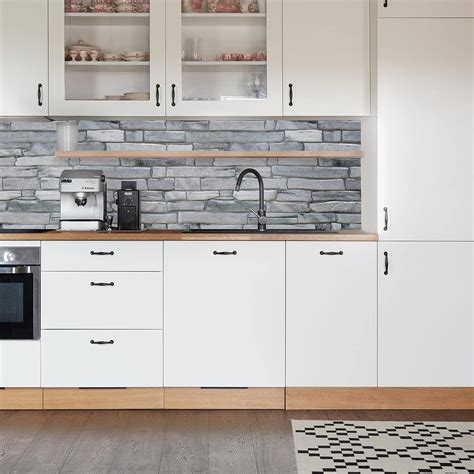 Stone Slate Effect Wall Panelling - Set of 4 Panels India | Ubuy