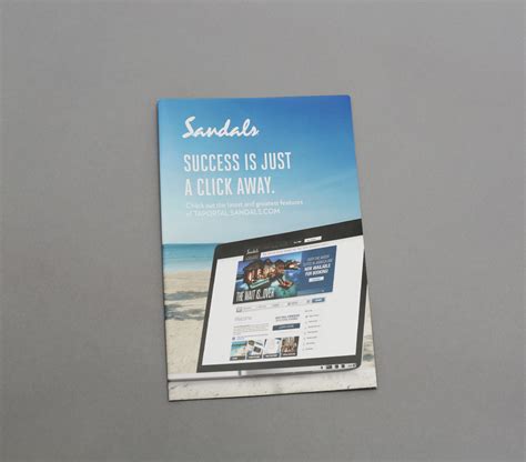 Sandals Travel Agent Portal Benefits Piece on Behance