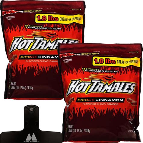 Amazon.com : Hot Tamales Cinnamon Candy 1 lb – Bulk Resealable Bag ...