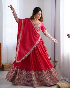 Tasrika Self Design Semi Stitched Lehenga Choli - Buy Tasrika Self ...